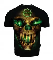 Octagon T-Shirt Koszulka Green Demon