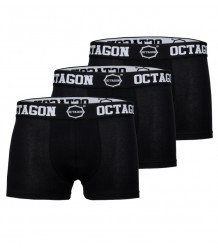 Octagon Bokserki 3PACK Black