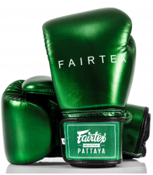 Fairtex Rękawice Bokserskie BGV22 Metalic Green