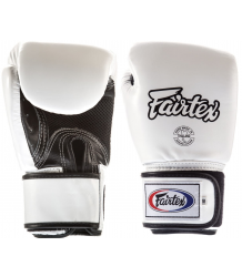 Fairtex Rękawice Bokserskie BGV1-B White