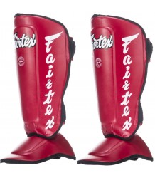 Fairtex Ochraniacze Piszczeli SP7 Perfect Twister Red