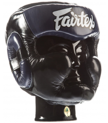 Fairtex Kask Bokserski Sparingowy HG13 Black/Blue