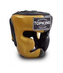 Top King Kask Bokserski Sparingowy TKHGEM-02SV Empower Creativity Black/Gold