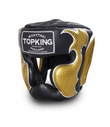 Top King Kask Bokserski Sparingowy TKHGEM-01GD Empower Creativity White/Silver