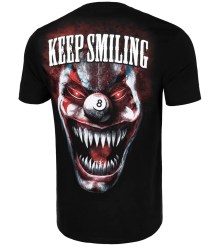 Pit Bull T-Shirt Koszulka Keep Smilling Czarna