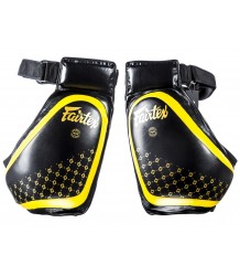 Fairtex Tarcze Na Uda TP4 Black/Yellow 2 Sztuki
