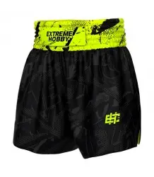 Extreme Hobby Spodenki Muay Thai NEO Limonka