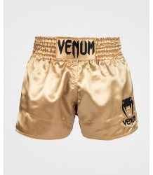 Venum Spodenki Muay Thai Classic Shorts Gold/Black