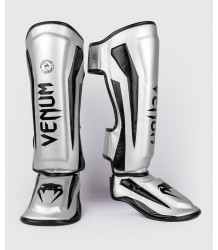 Venum Ochraniacze Piszczeli ShinGuards Elite Silver/Black