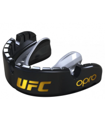 Opro Ochraniacz na Zęby UFC Gold GEN2 Braces Czarny/Srebrny pod Aparat Ortodontyczny