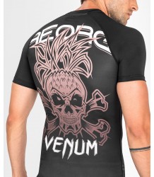 Venum Rashguard Reorg Krótki Rękaw Black