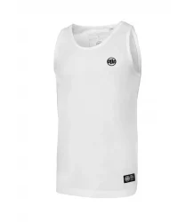 Pit Bull Tank Top Na Ramiączkach Slim Fit Small Logo White