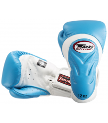 Twins Special Rękawice Bokserskie BGVL-6 Light Blue/White Palm