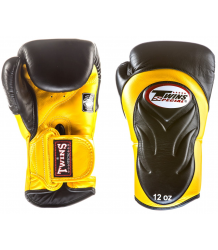 Twins Special Rękawice Bokserskie BGVL-6 Black/Yellow Palm