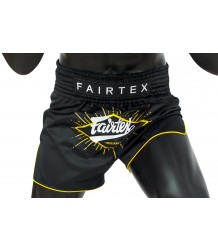 Fairtex Spodenki Tajskie Muay Thai BS1903 Black