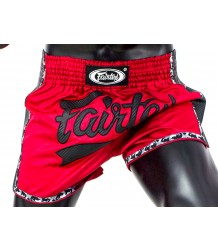 Fairtex Spodenki Tajskie Muay Thai BS1703 Red