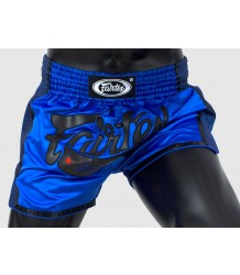 Fairtex Spodenki Tajskie Muay Thai BS1702 Blue