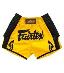 Fairtex Spodenki Tajskie Muay Thai BS1701 Yellow/Black