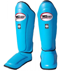 Twins Ochraniacze Piszczeli I Stopy SGL-10 Light Blue/Black Piping