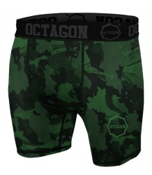 Octagon Spodenki Kompresyjne Vale Tudo Camo Forest