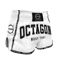 Octagon Spodenki Muay Thai White Edycja 2022