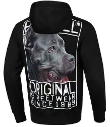 Pit Bull Bluza Z Kapturem Męska Origin Czarna
