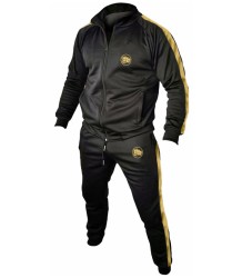 Dres Sportowy WarHouse Small Logo Komplet Black/Gold