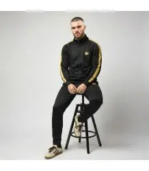 Dres Sportowy WarHouse Small Logo Komplet Black/Gold