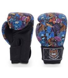 Top King Rękawice Bokserskie TKBGWT Wild Tiger King Black