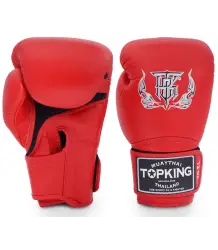 Top King Rękawice Bokserskie TKBGSA Super Air Single Tone Red