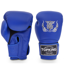 Top King Rękawice Bokserskie TKBGSA Super Air Single Tone Blue