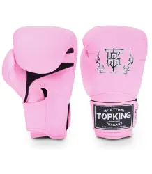 Top King Rękawice Bokserskie TKBGSA Super Air Single Tone Pink