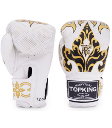 Top King Rękawice Bokserskie TKBGKN Kanok White