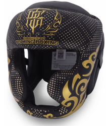 Top King Kask Bokserski Sparingowy TKHGKN Kanok Black