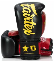 Fairtex Booster Rękawice Bokserskie FXB BG V2 BK/RD/GD