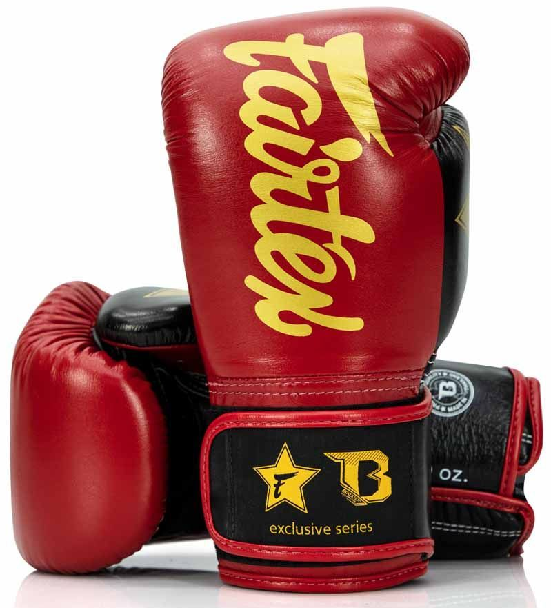 Fairtex Booster Boxing Gloves FXB BG V2 RD/BK/GD | eBay