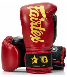 Fairtex Booster Rękawice Bokserskie FXB BG V2 RD/BK/GD