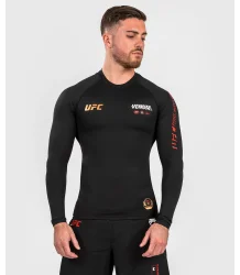 UFC Venum Adrenaline Fight Week Rashguard Długi Rękaw Performance Black