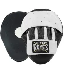 Cleto Reyes Tarcze Bokserskie Zakrzywione Black/White PARA 2szt