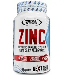 Real Pharm Zinc 90 Tabletek Cynk