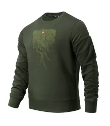 Extreme Hobby Bluza Bez Kaptura Crewneck Patriot Khaki