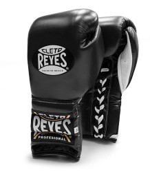 Cleto Reyes Rękawice Bokserskie Lace Up Sparring Gloves Black