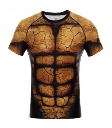 Rashguard Poundout Stone Short Sleeve