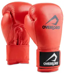 Overlord Rękawice Bokserskie Champion Red