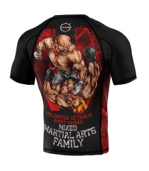 Octagon Rashguard Krótki Rękaw PREMIUM MMA Family