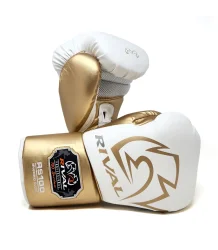 Rival Rękawice Bokserskie Sparring Rs100 Professional White/Gold