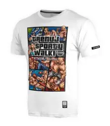 Octagon T-Shirt Koszulka Trenuj Sporty Walki White
