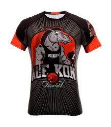 Poundout Rashguard Krótki Rękaw Koń 