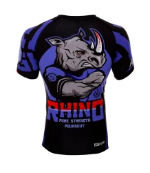 Poundout Rashguard Krótki Rękaw Rhino