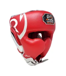 Rival Kask Bokserski Sparingowy RHG100 Professional Red/Silver
